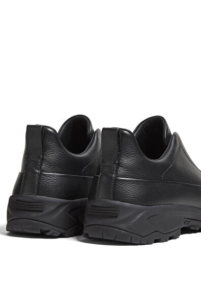 Monte Siyah Erkek Deri Bot - Görsel 5