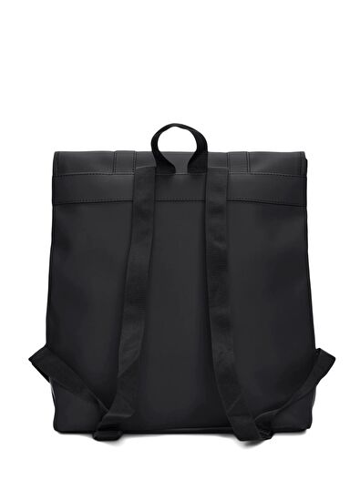 MSN Mini Siyah Kadın Sırt Çantası - Görsel 4