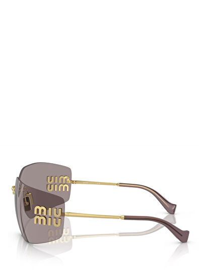 MU 54YS Kahverengi Kadın Güneş Gözlüğü - Görsel 5