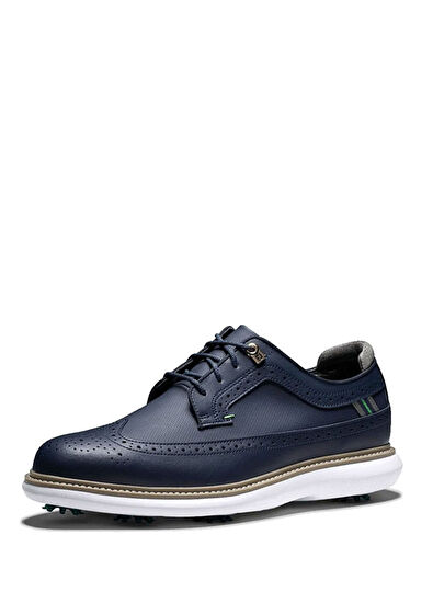 FootJoy Traditions Spikeless Navy Blue Men's Golf Shoes 57911 - 4