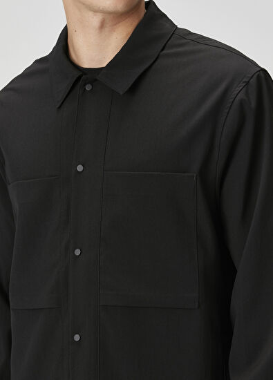 Beymen Club Siyah Dış Gömlek - 6