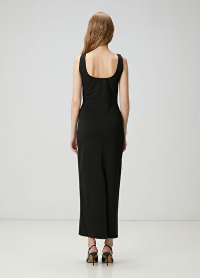 Beymen Club Black Midi Dress - 5