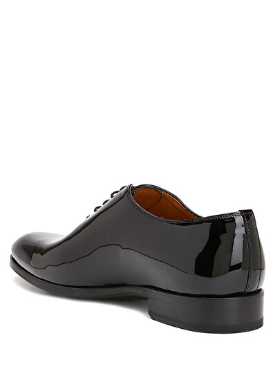 Fleur Siyah Deri Smokin Ayakkabısı - Görsel 4