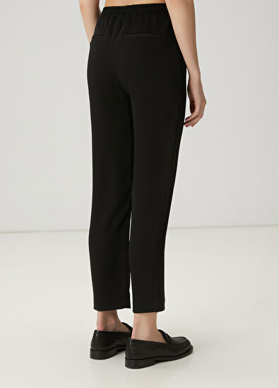 Beymen Club Black Crepe Pants - 4
