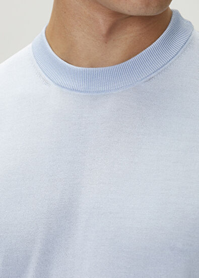 Boss Blue Silk Knitwear - 5