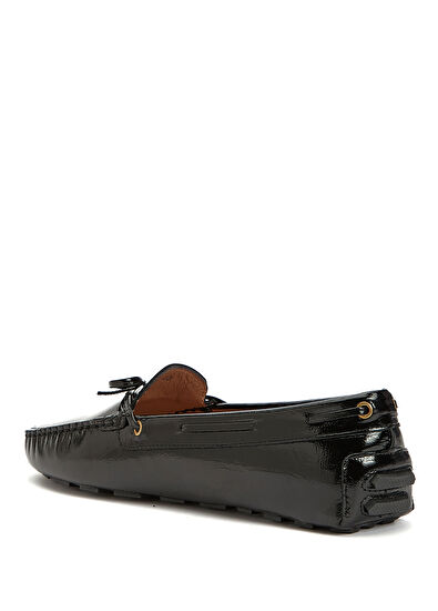 Beymen Club Black Women's Patent Leather Loafer - 3