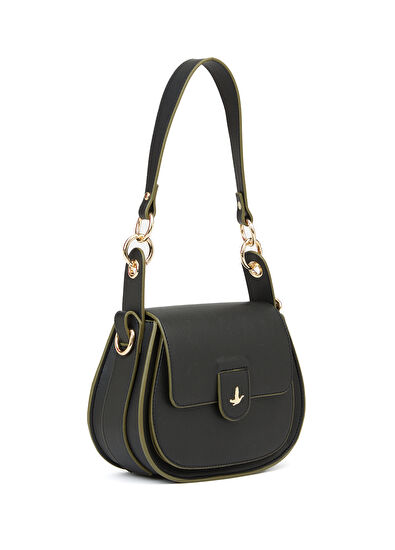 Beymen Club Black Logo Women'S Crossbody Bag - 3