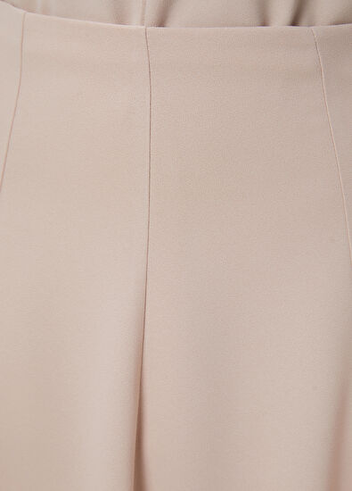 Beymen Club Bej Midi Krep Etek - 5