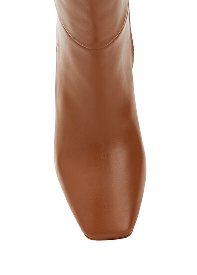 Beymen Club Taba Kadın Deri Çizme - 4