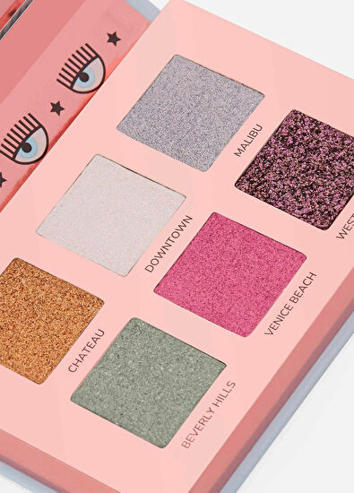 Chiara Ferragni Los Angeles Eyeshadow Palette Göz Farı Paleti 4,3 gr - 4