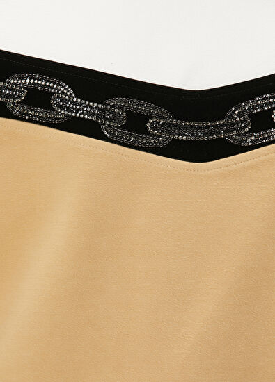 Beymen Club Deve Tüyü Zincir Taşlı Sweatshirt - 6