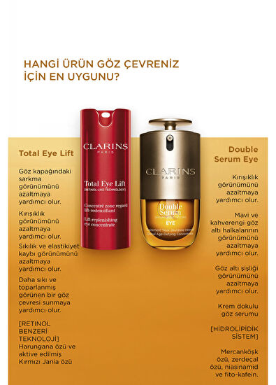 Clarins Double Serum Eye Göz Çevresi Bakım Serumu 20 ml - 7