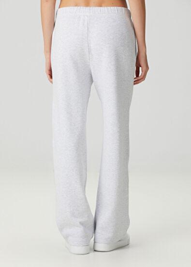 Skims Classic Straight Leg Gri Eşofman Altı - 4