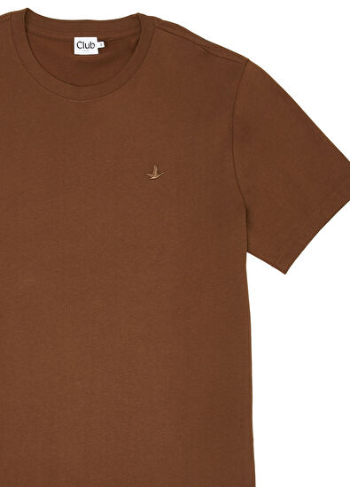 Beymen Club Relaxed Fit Brown T-shirt - 7
