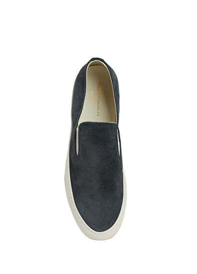 Common Projects Navy Blue Men's Leather Sneakers - 4