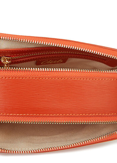 Beymen Club Orange Logo Detailed Women's Crossbody Bag - 5