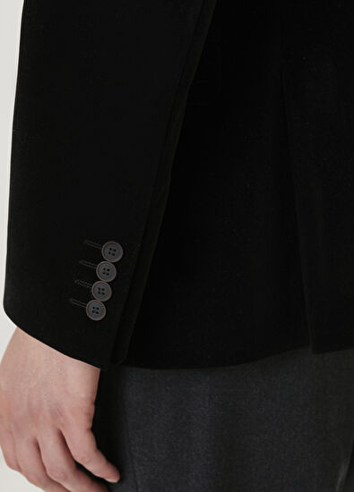 Beymen Club Siyah Kadife Ceket - 9