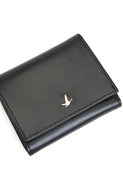 Beymen Club Siyah Kadın Deri Cüzdan - 5