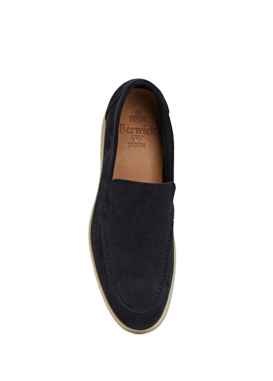Yankee Lacivert Erkek Süet Loafer - Görsel 5