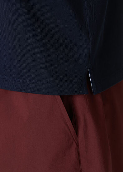 Beymen Club Lacivert Comfort Fit İnce Pike Polo T-shirt - 7