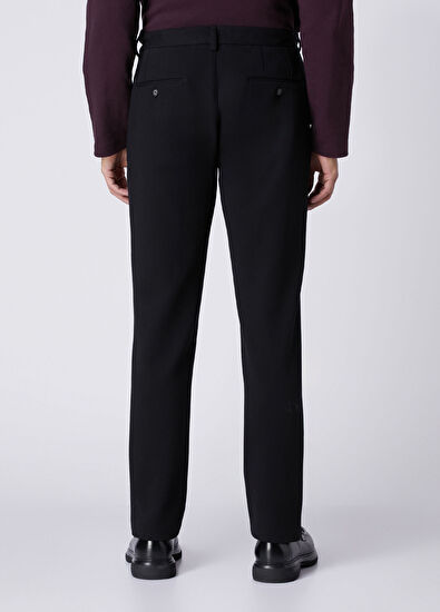 Beymen Club Regular Fit Black Diagonal Thick Sports Trousers - 3