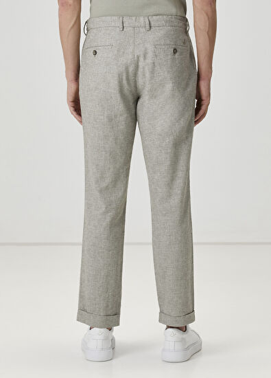 Beymen Club Haki Beli Kordonlu Klasik Pantolon - 3