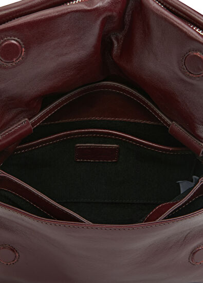 Beymen Club Bordo Kadın Deri El Portföyü - 5