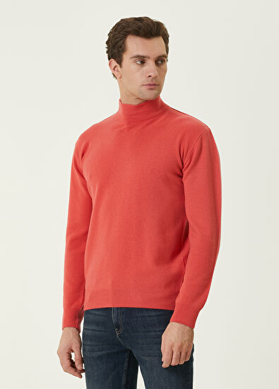 Beymen Club Kiremit Yarım Balıkçı Yaka Yün Kazak - 3