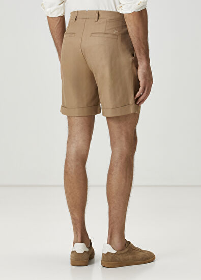 Beymen Club Deve Tüyü Pileli Şort - 3