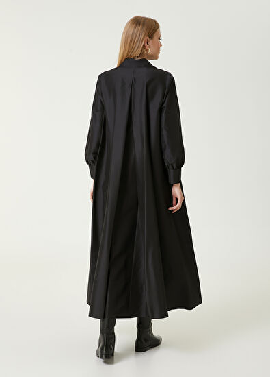 Beymen Club Siyah Maksi Elbise - 6