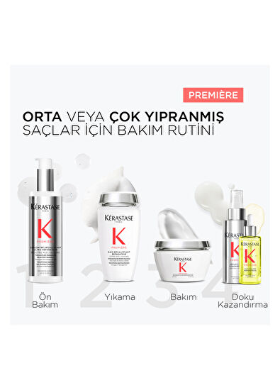 Kerastase Premiere Fondant Fluidite Reparateur Onarım Sağlayan Saç Bakım Kremi 200 ml - 7