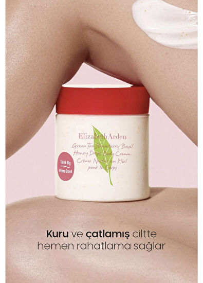 Elizabeth Arden Green Tea Strawberry Basıl Honey Drops Body Cream Nemlendirici Vücut Kremi 500 ml - 4