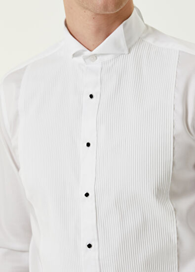 Beymen Club Beyaz Smokin Gömleği - 6