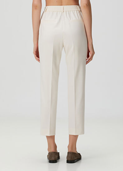 Beymen Club Ekru Cigarette Pantolon - 4
