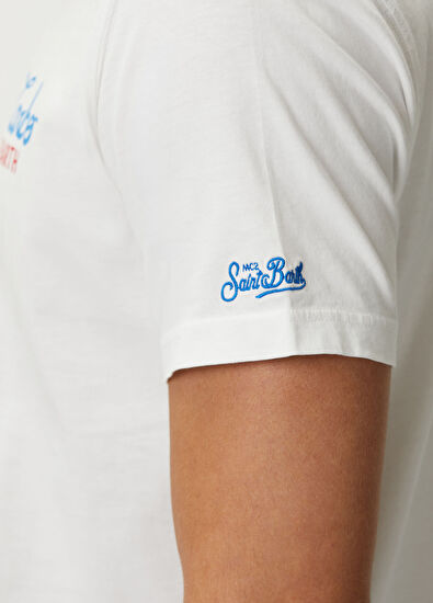 MC2 (Saint Barth) Portland Beyaz T-shirt - 6
