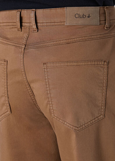 Beymen Club Regular Fit Brown Stretch 5 Pocket Pants - 5