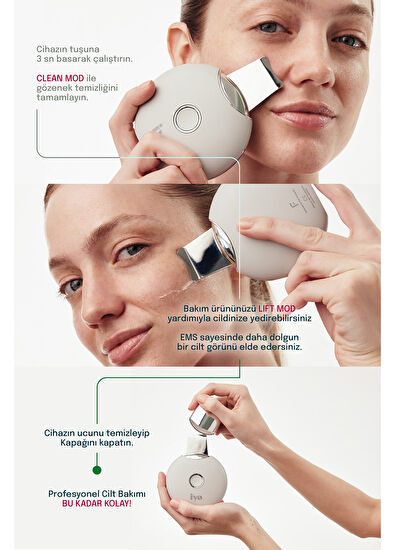 İyo Ultrasonic Skin Scrubber & Lifter Cilt Bakım Cihazı - 4