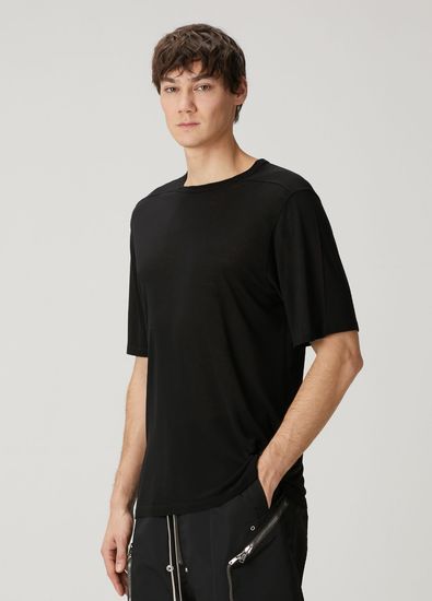 Rick Owens Black Oversized T-Shirt - 3