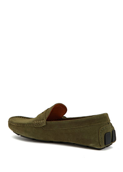 Beymen Club Haki Erkek Süet Loafer - 3