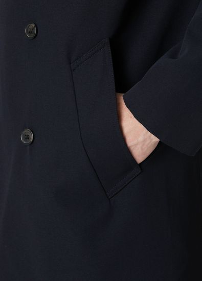A.P.C. Lacivert Pardösü - 6