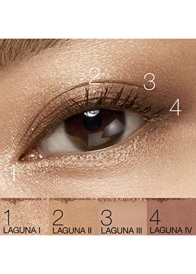 Nars Eyeshadow Quad Laguna - 5