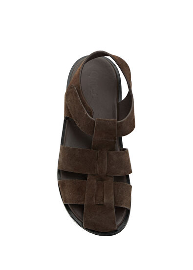 Beymen Club Fisherman Brown Men's Leather Sandals - 4