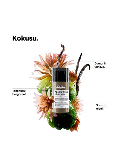 Loreal Professionnel Serie Expert Absolut Repair Molecular Tüm Yıpranmış Saçlar İçin Durulanmayan Maske 100 ml - 5