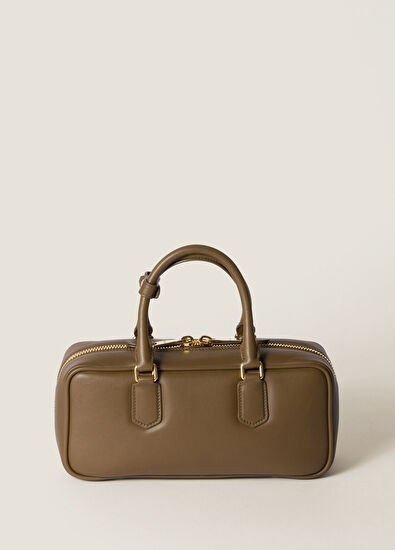 Miu Miu Arcadie Yeşil Deri Kadın El Çantası - 3