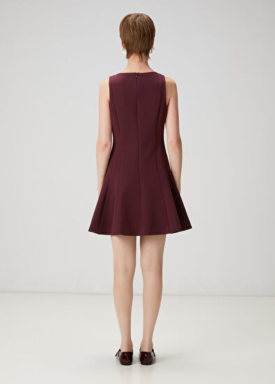 Beymen Club Plum Mini Dress - 4