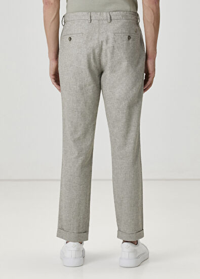 Beymen Club Haki Beli Kordonlu Klasik Pantolon - 3