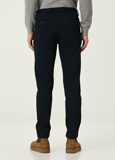 Beymen Club Lacivert Beli Kordonlu Spor Pantolon - 3