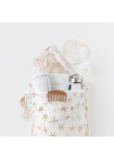 Bumkins Palm Daze Unisex Baby Wet Dirty Bag - 4