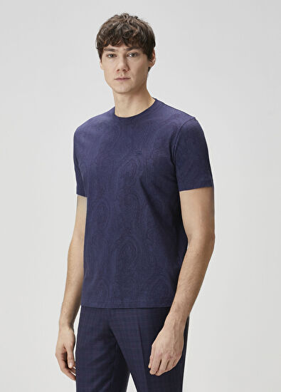 Etro Navy Blue T-Shirt - 3