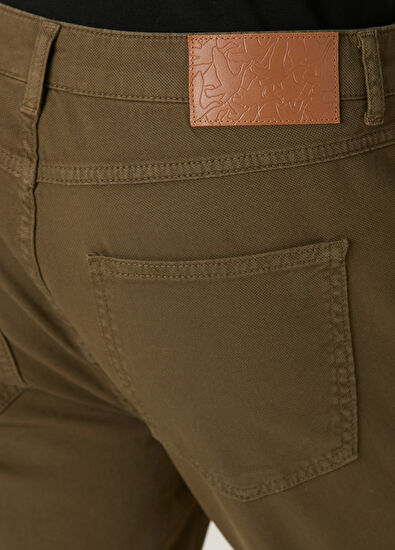 Beymen Club Slim Fit Haki Spor Pantolon - 5
